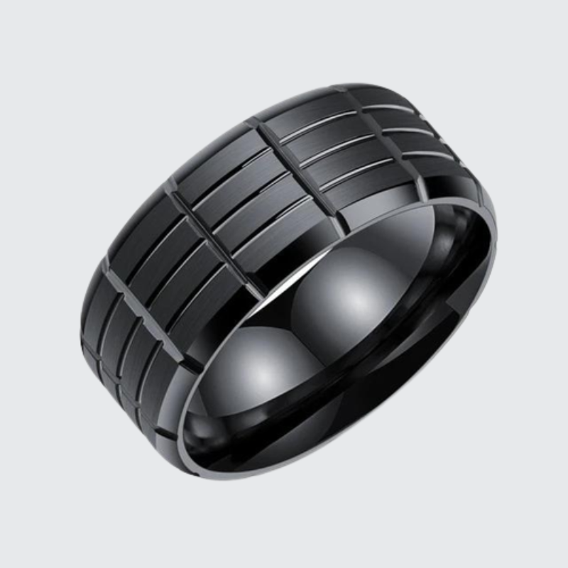 Black Tungsten Carbide Ring