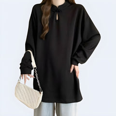 Chinese Collar Sweatshirt
