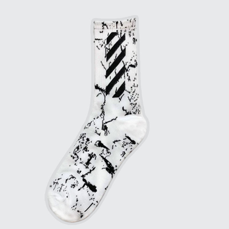Cyberpunk White Socks