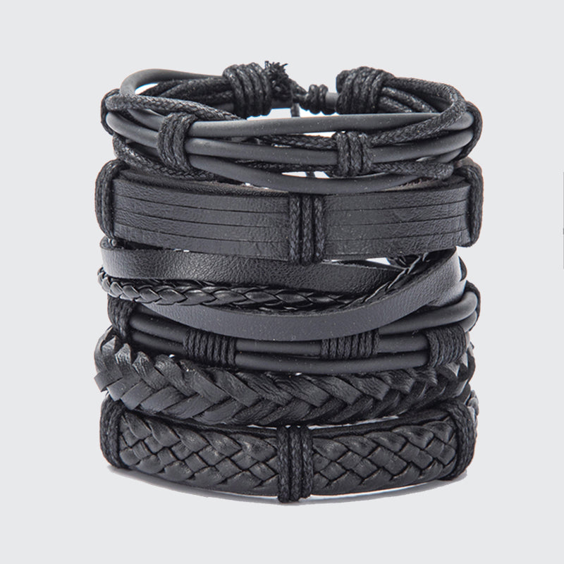 Gothic Skull Multilayer Bracelet
