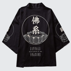Japanese Black Kimono