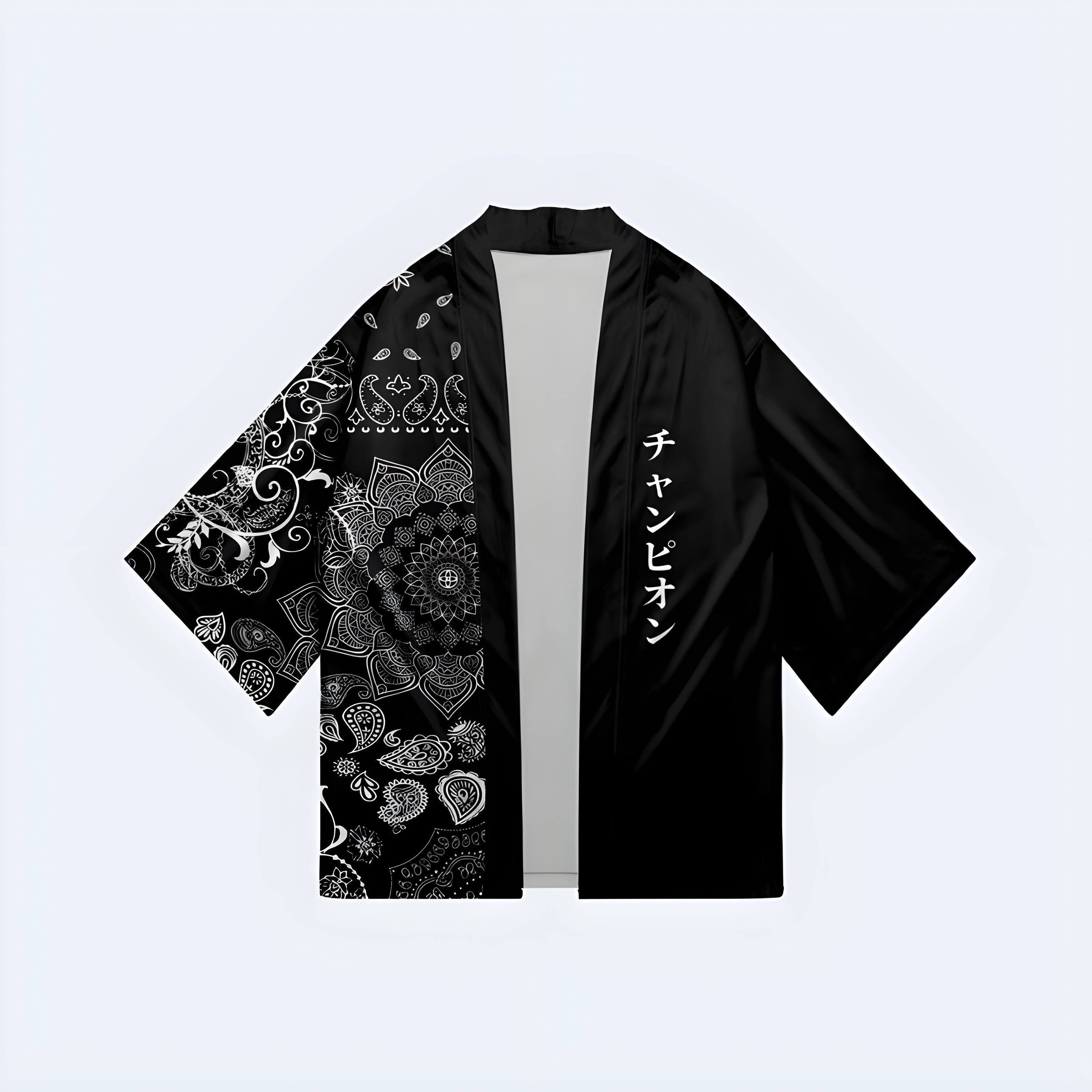 Japanese Kimono Patterns Black And White