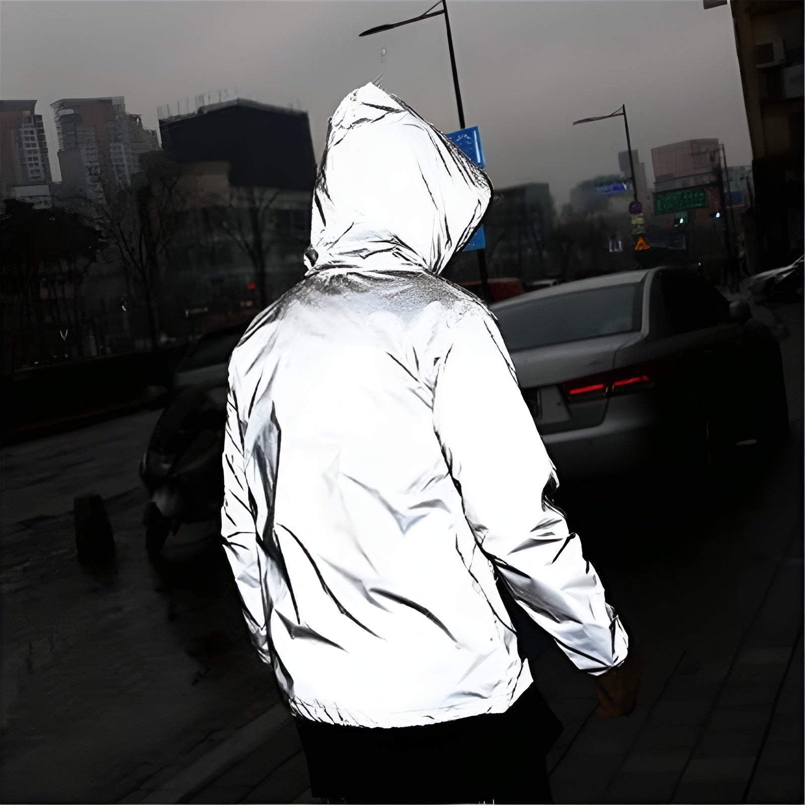 Silver Reflective Jacket