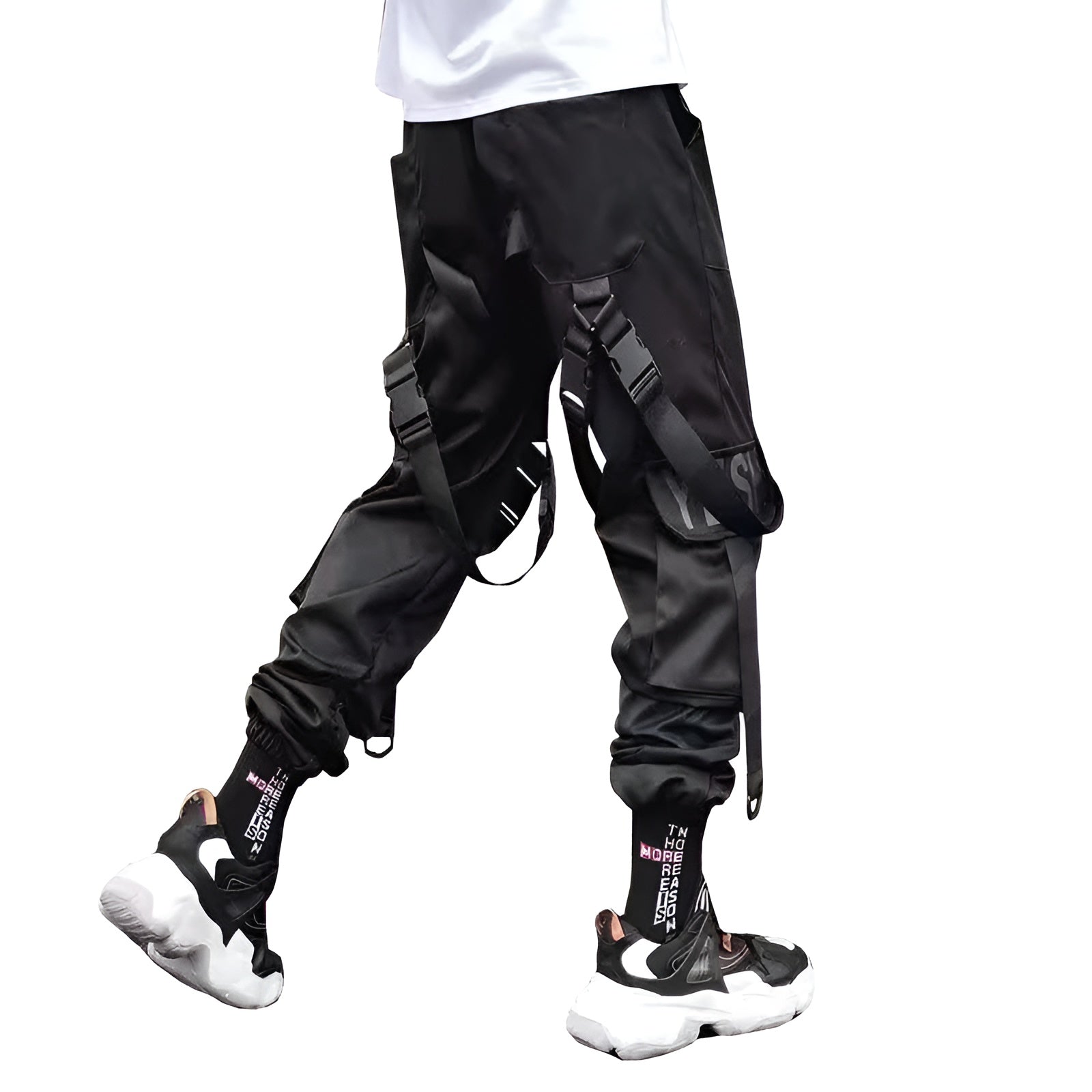 Cargo Joggers With Straps
