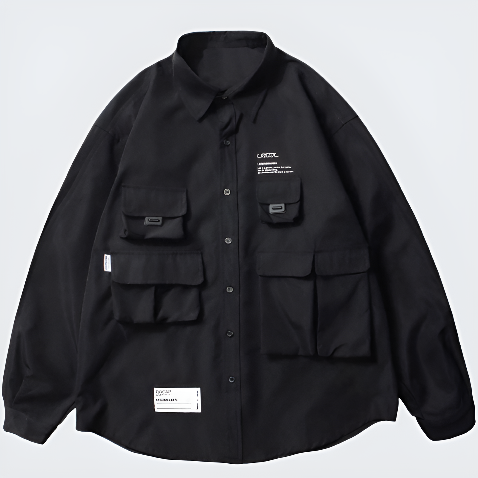 Multi Pocket Long Sleeve Shirt