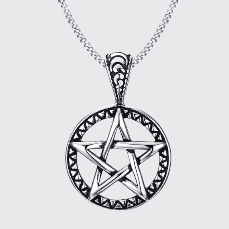 Silver Star Necklace