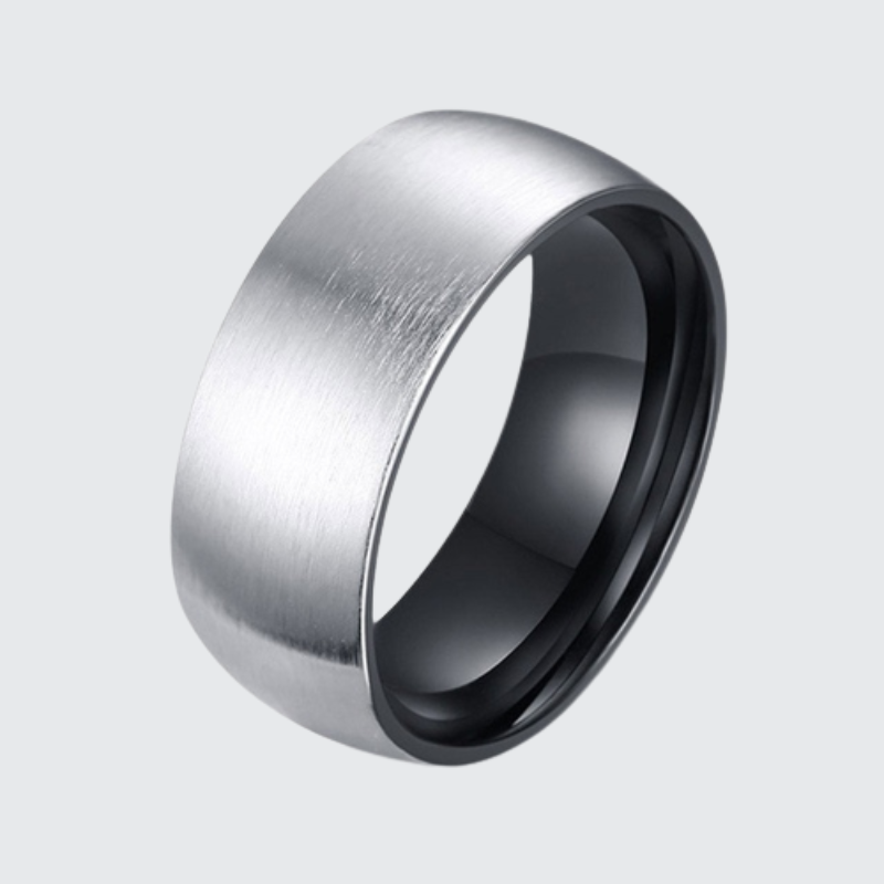 Solid Plain Silver Ring
