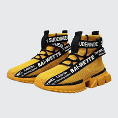 Streetwear Golden Sneakers