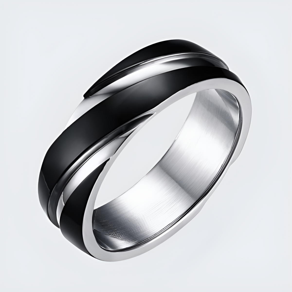 Twist Titanium Ring