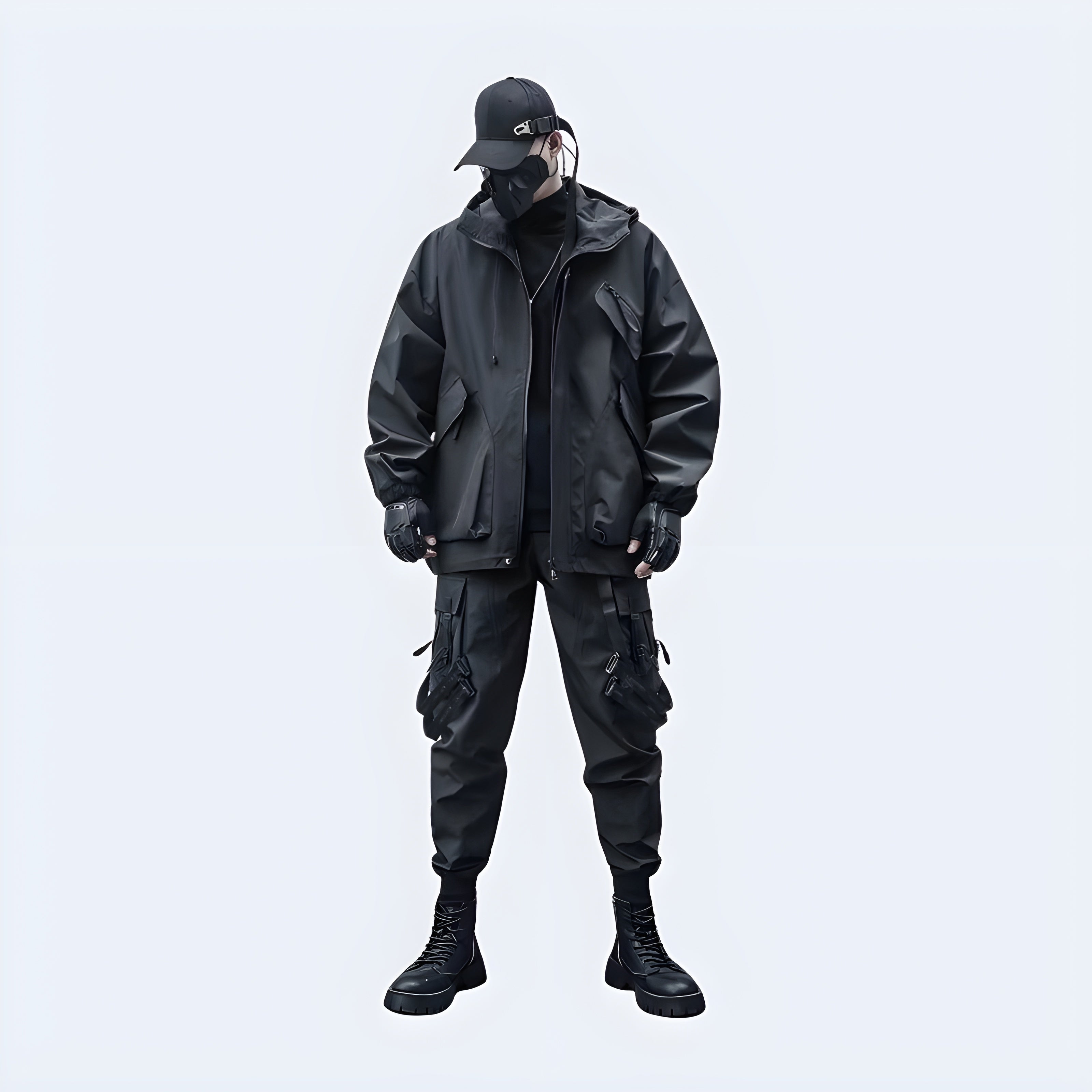 Cargo Jacket With Hood