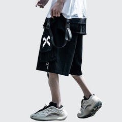 Black Kanji Shorts