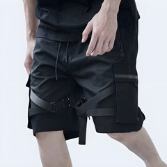Techwear Cargo Shorts
