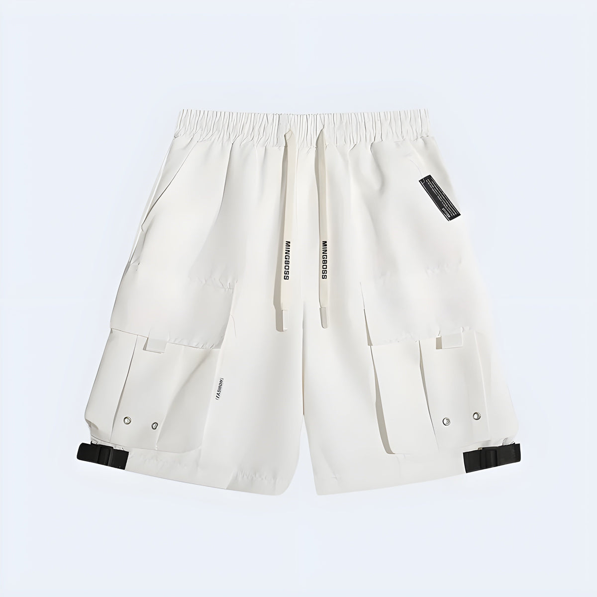 White Techwear Short