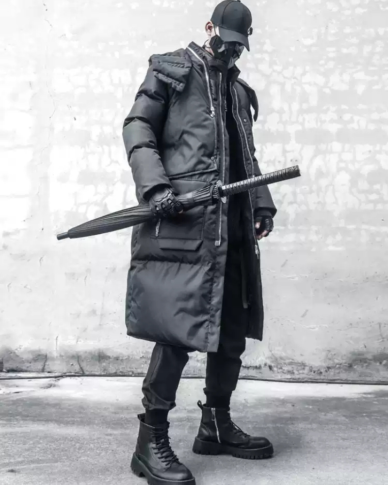 Warm Cargo Long Winter Coat