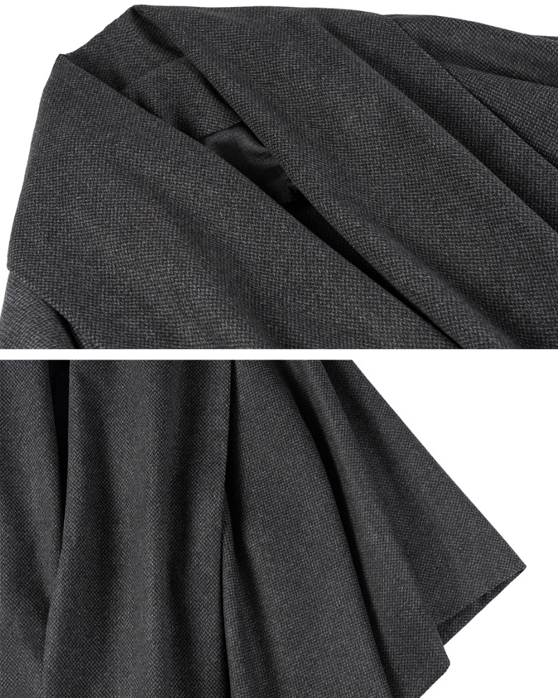 Winter Scarf Cape Coat