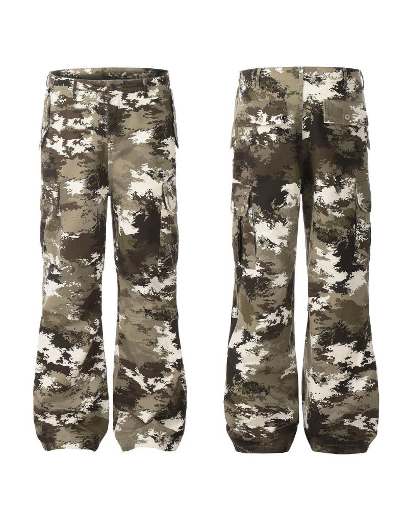 Y2K Camo Cargo Pants
