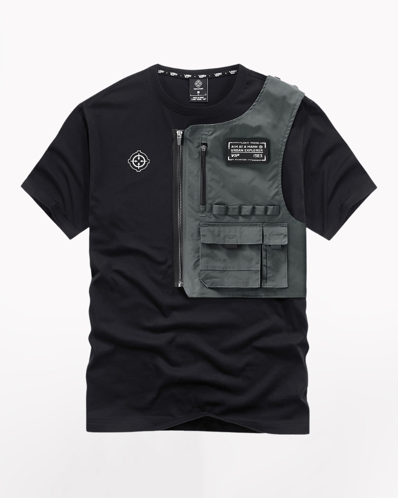 Removable Pocket T-Shirt
