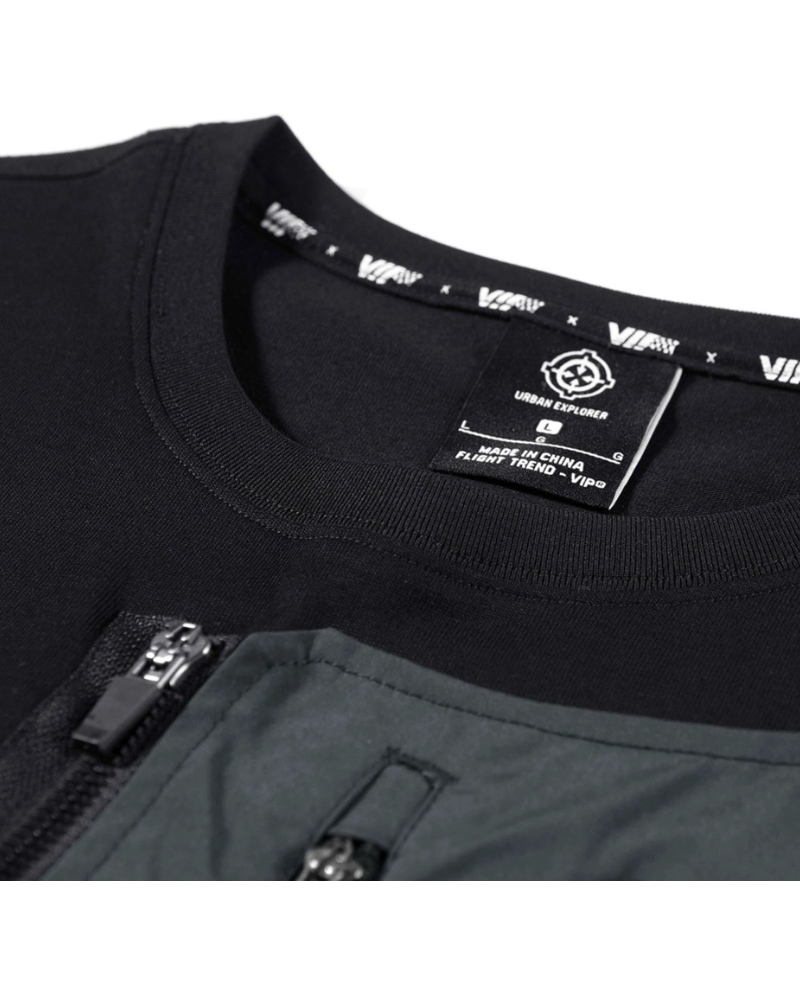 Removable Pocket T-Shirt