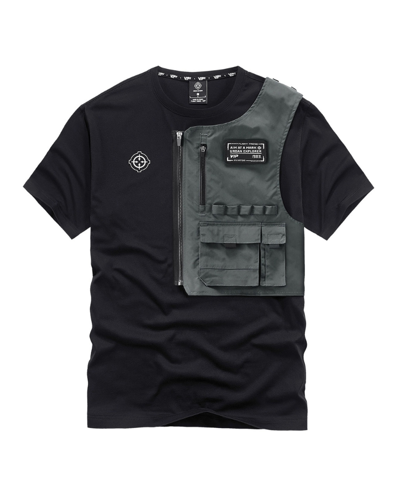 Removable Pocket T-Shirt