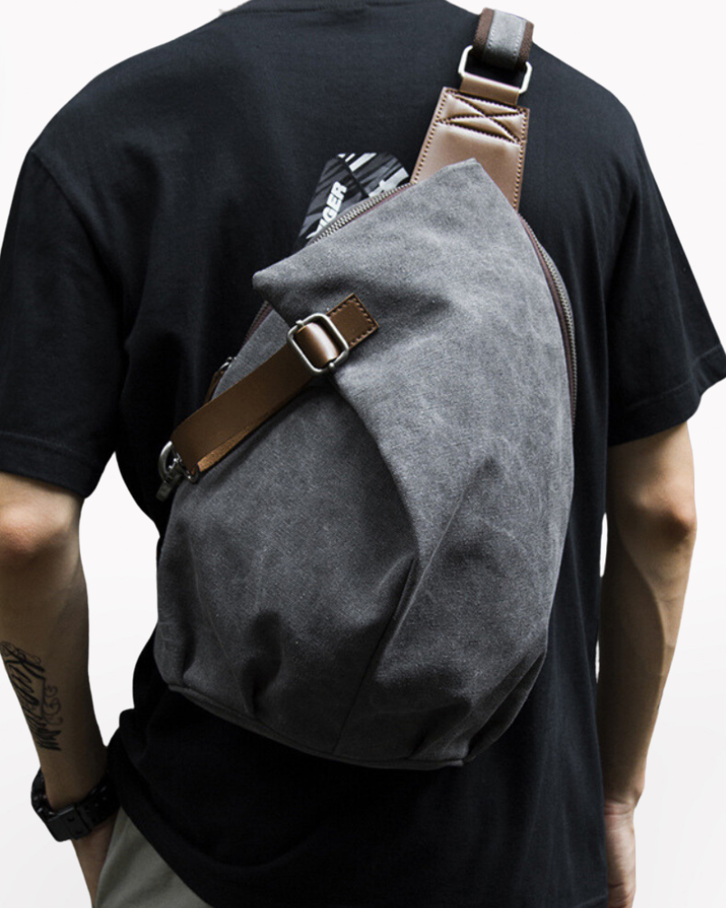 Canvas Sling Backpack