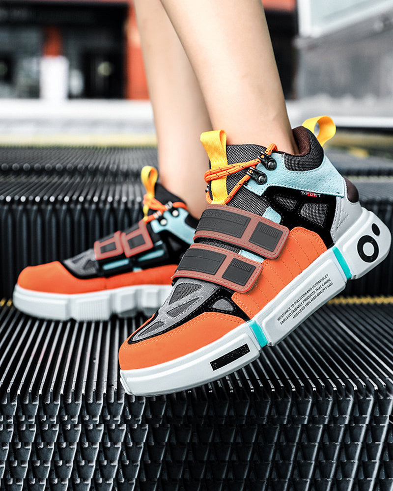Color Block Versatile Unisex Sneakers