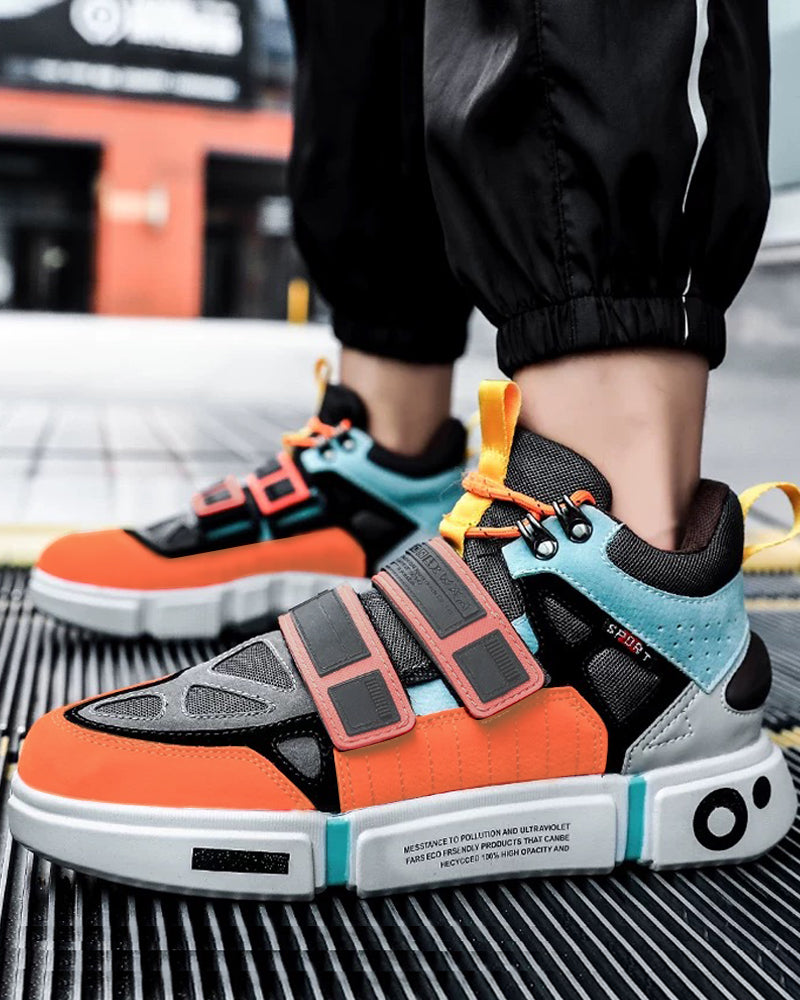 Color Block Versatile Unisex Sneakers