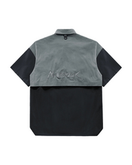 Fake Two-Piece Short Sleeve Shirt