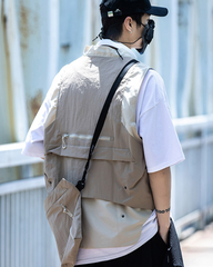 Urban Functional Detachable Backpack Vest