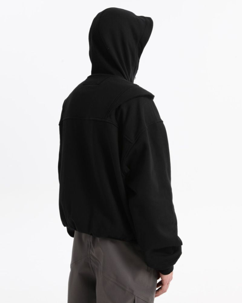 Opium Style Functional Double Zip Y2K Hoodie