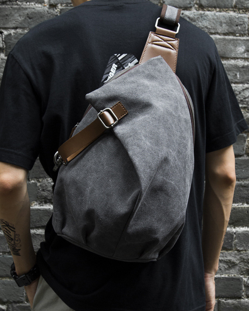 Canvas Sling Backpack