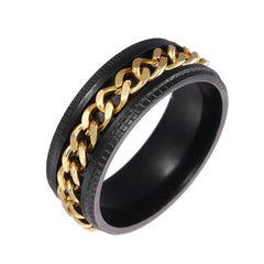 Black Chain Ring