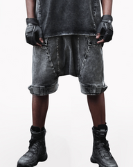 Wasteland Low-Crotch Men's Cargo Shorts