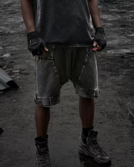 Wasteland Low-Crotch Men's Cargo Shorts