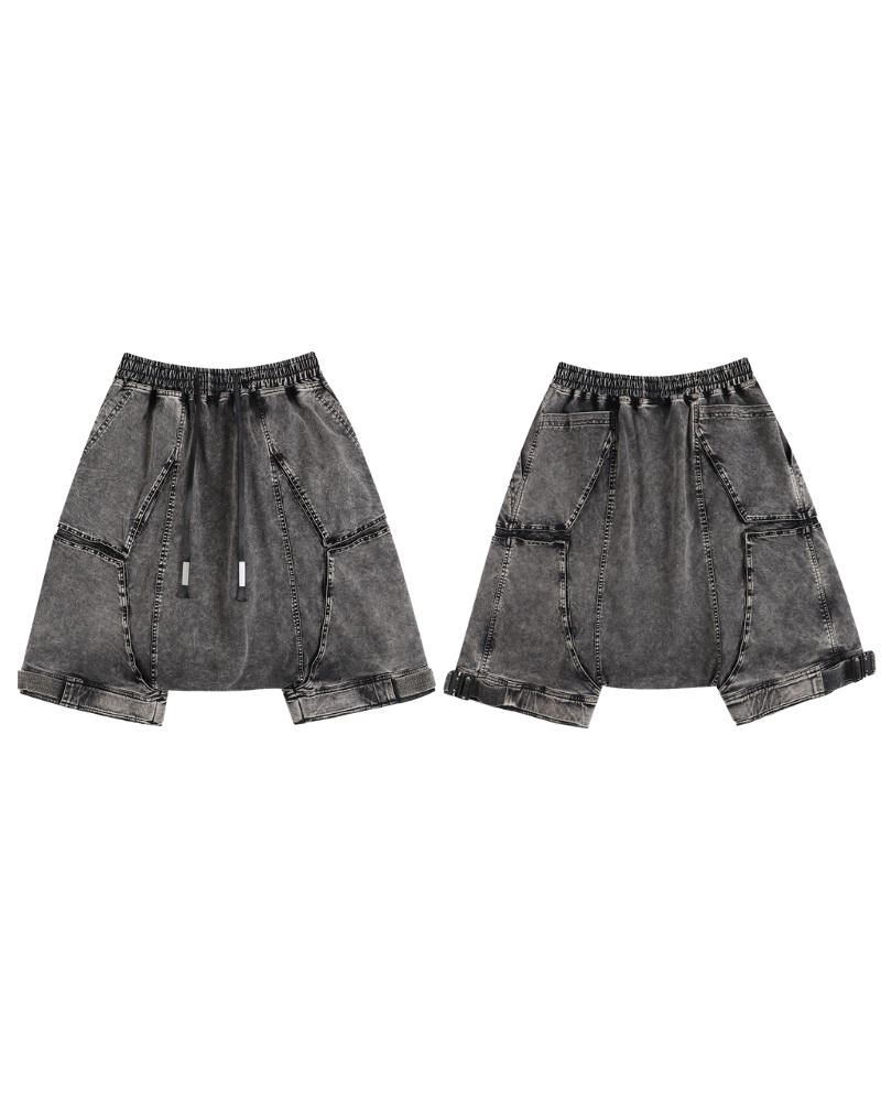 Wasteland Low-Crotch Men's Cargo Shorts