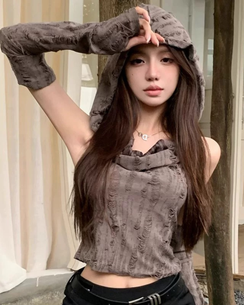 Wasteland Style Hooded Top