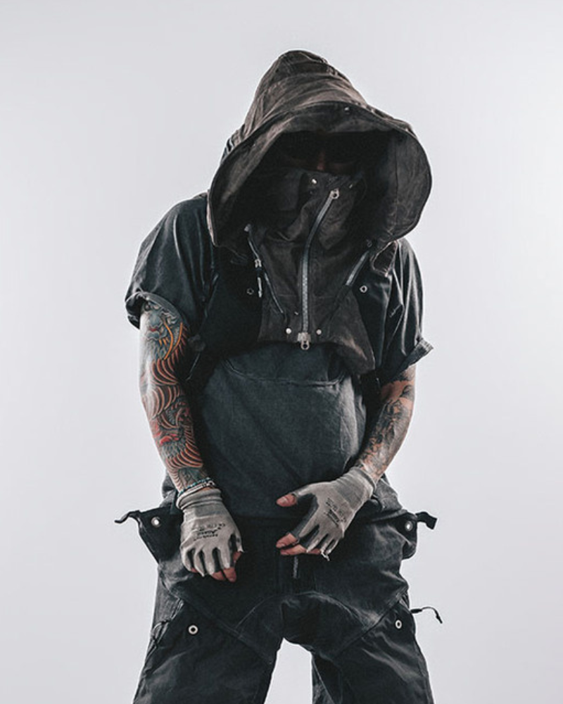 Wasteland-Modular Detachable Hood Tactical Vest