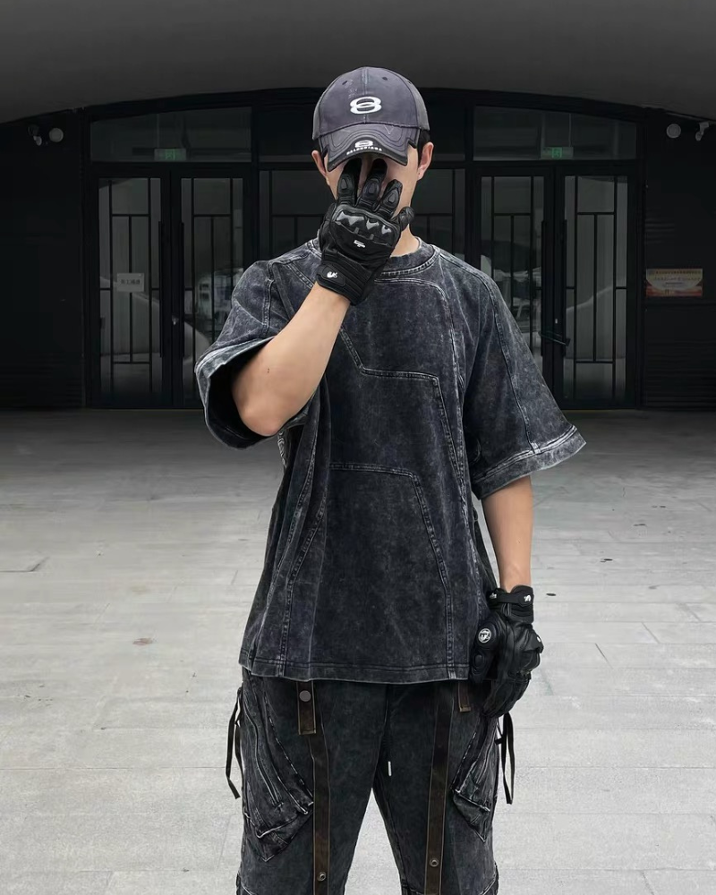 Wasteland Washed Heavyweight Cotton Men's T-Shirt