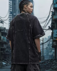 Wasteland Washed Heavyweight Cotton Men's T-Shirt