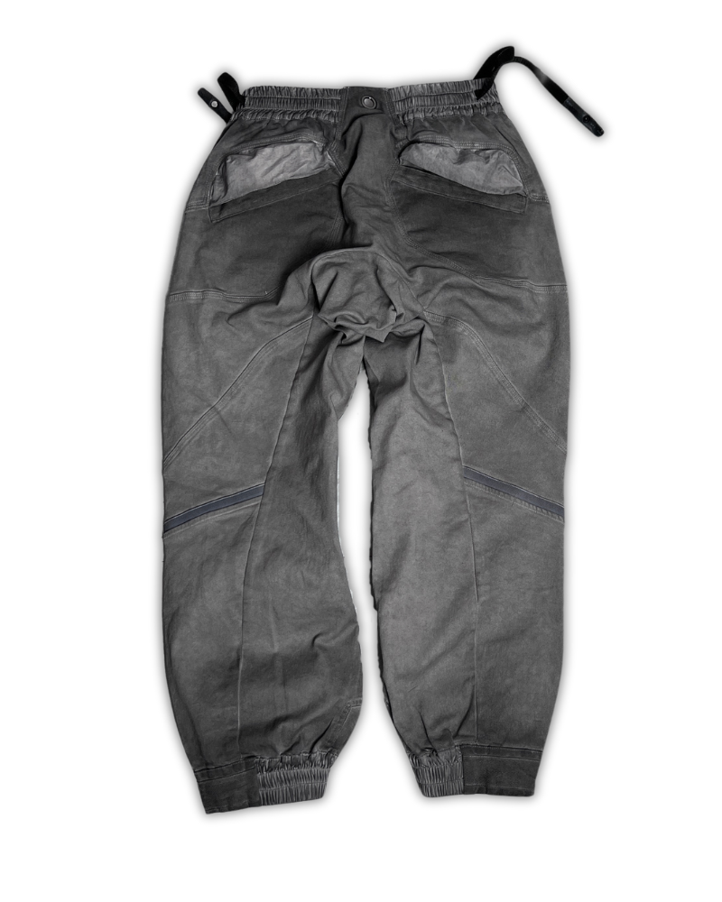Wasteland Wear 3D Cut Distressed Double-Layer Cargo Pants