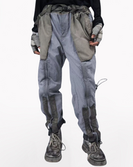 Wasteland Wear Dirty Dyed Cargo Zipper Pants