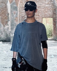 Wasteland Wear Post-Apocalyptic Distressed T-Shirt