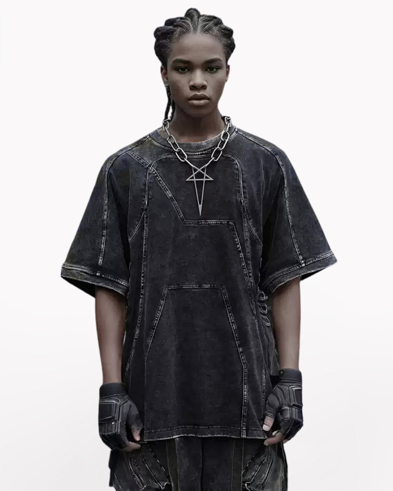 Wasteland Washed Heavyweight Cotton Men's T-Shirt