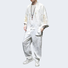 White Japanese Kimono