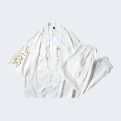 White Japanese Kimono