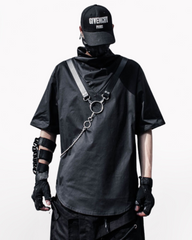 With Chain Function Japanese T-Shirt