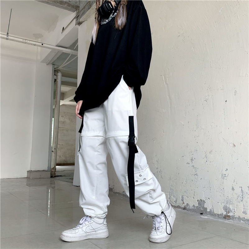 Techwear White Pant Women