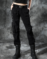 Women's Multi-Pocket Slim Fit Cargo Pants