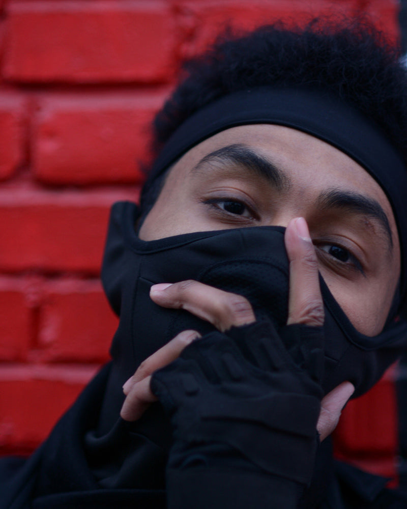 Cyberpunk Assassin Ninja Scarf And Mask