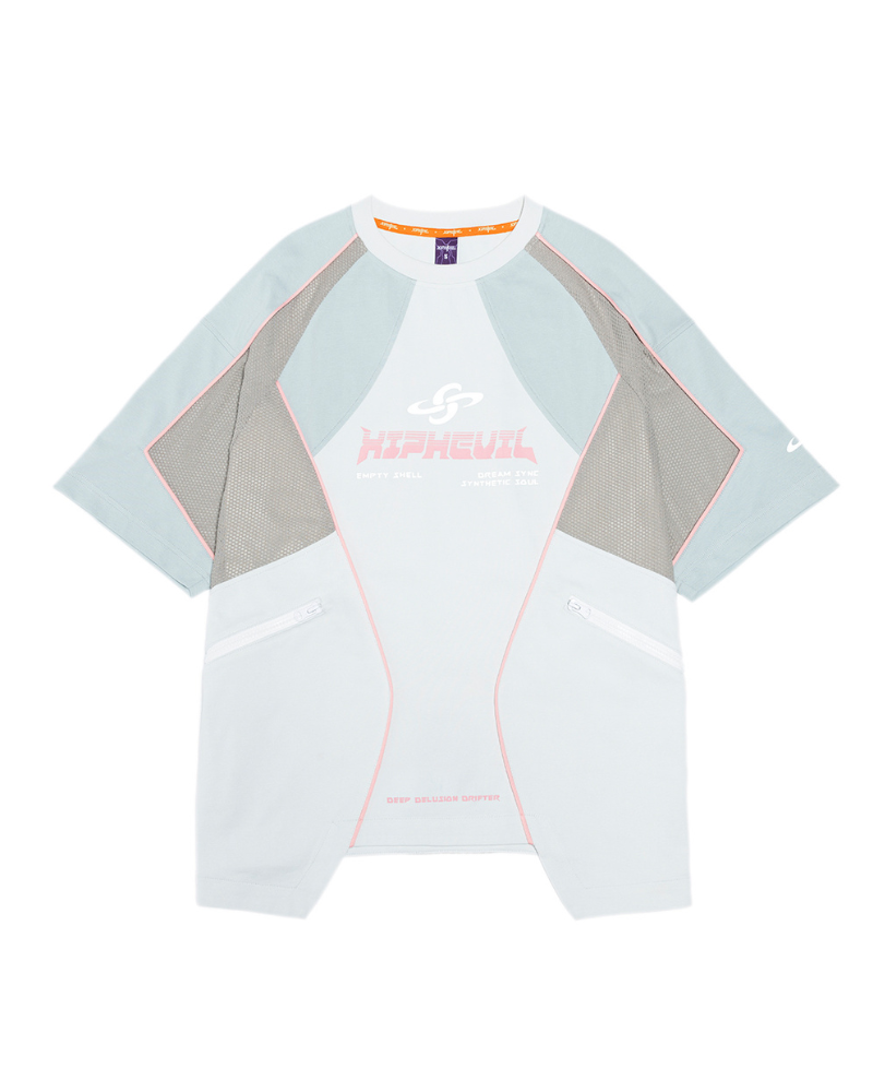 Cyberpunk Grid Dreamweave Quick-Dry T-Shirt