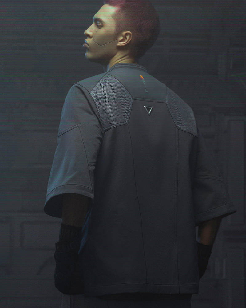Cyberpunk Outfits Bellator IV Short Sleeve Suit